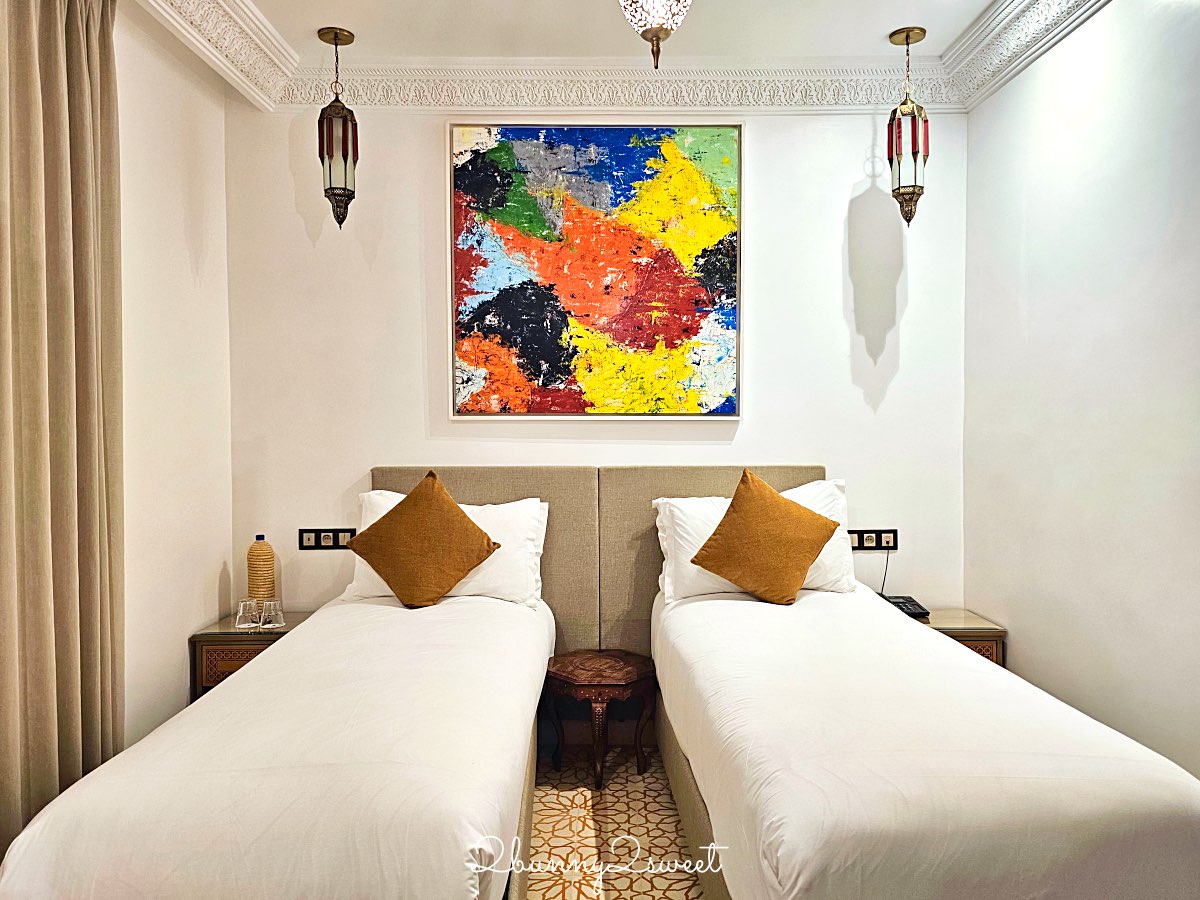 摩洛哥住宿【Riad Atlas Palace & Spa】馬拉喀什老城中心的摩洛哥庭院式旅宿奢華體驗 @兔兒毛毛姊妹花