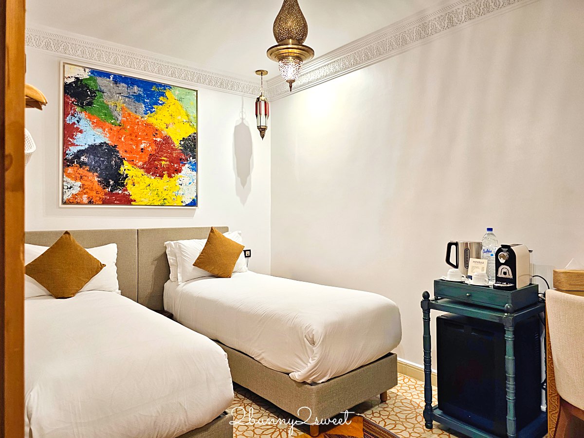摩洛哥住宿【Riad Atlas Palace & Spa】馬拉喀什老城中心的摩洛哥庭院式旅宿奢華體驗 @兔兒毛毛姊妹花