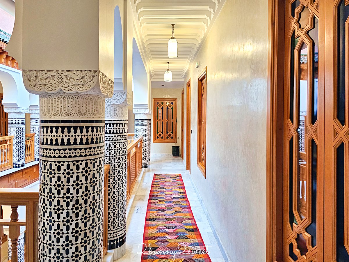 摩洛哥住宿【Riad Atlas Palace & Spa】馬拉喀什老城中心的摩洛哥庭院式旅宿奢華體驗 @兔兒毛毛姊妹花