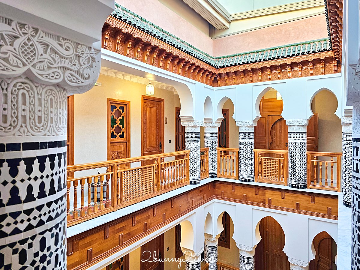 摩洛哥住宿【Riad Atlas Palace & Spa】馬拉喀什老城中心的摩洛哥庭院式旅宿奢華體驗 @兔兒毛毛姊妹花