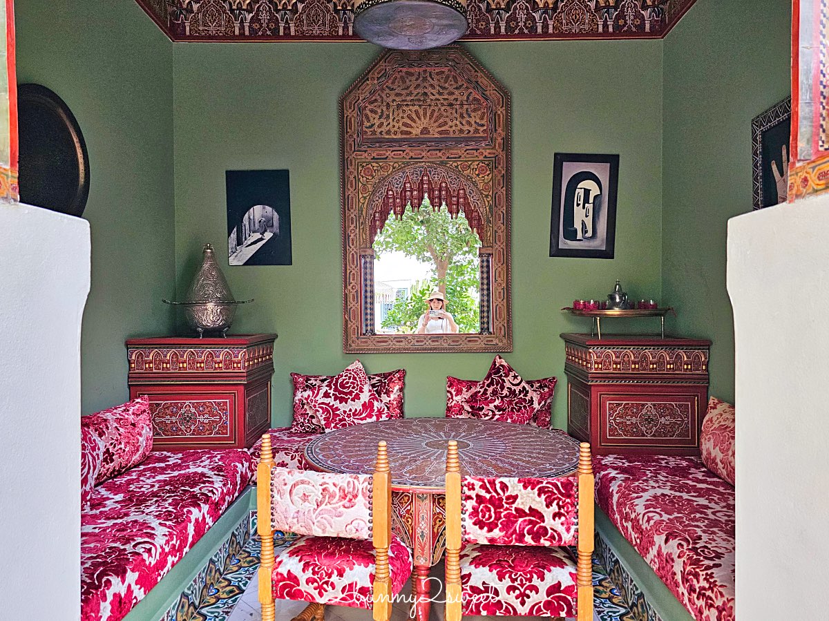 摩洛哥住宿【Riad Les Remparts de La Kasbah】馬拉喀什老城區絕美花園傳統庭院旅館 @兔兒毛毛姊妹花