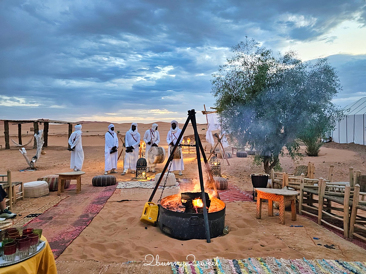 摩洛哥【撒哈拉魔力奢華帳篷營區 Sahara magic Luxury Camp】獨立衛浴、冷暖氣豪華沙漠帳篷開箱 @兔兒毛毛姊妹花