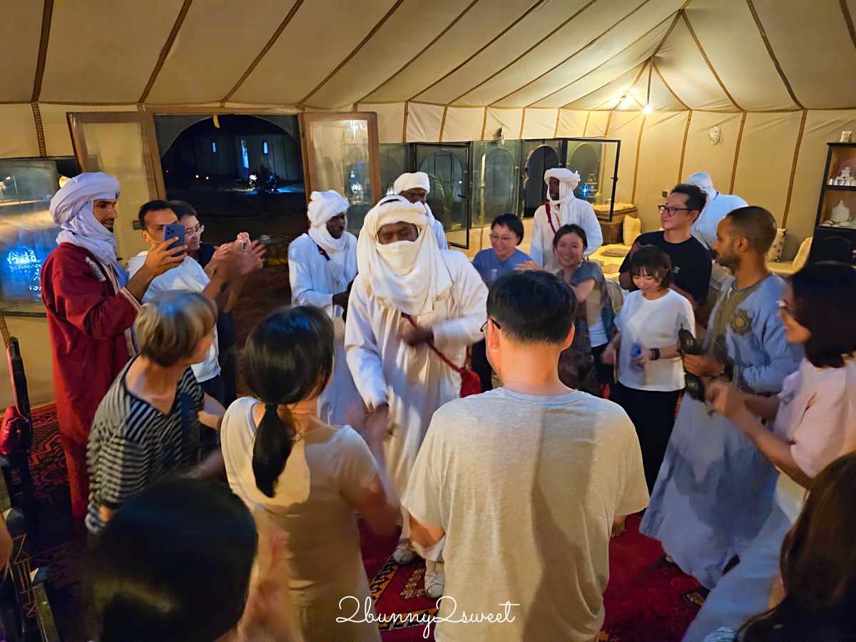 摩洛哥【撒哈拉魔力奢華帳篷營區 Sahara magic Luxury Camp】獨立衛浴、冷暖氣豪華沙漠帳篷開箱 @兔兒毛毛姊妹花