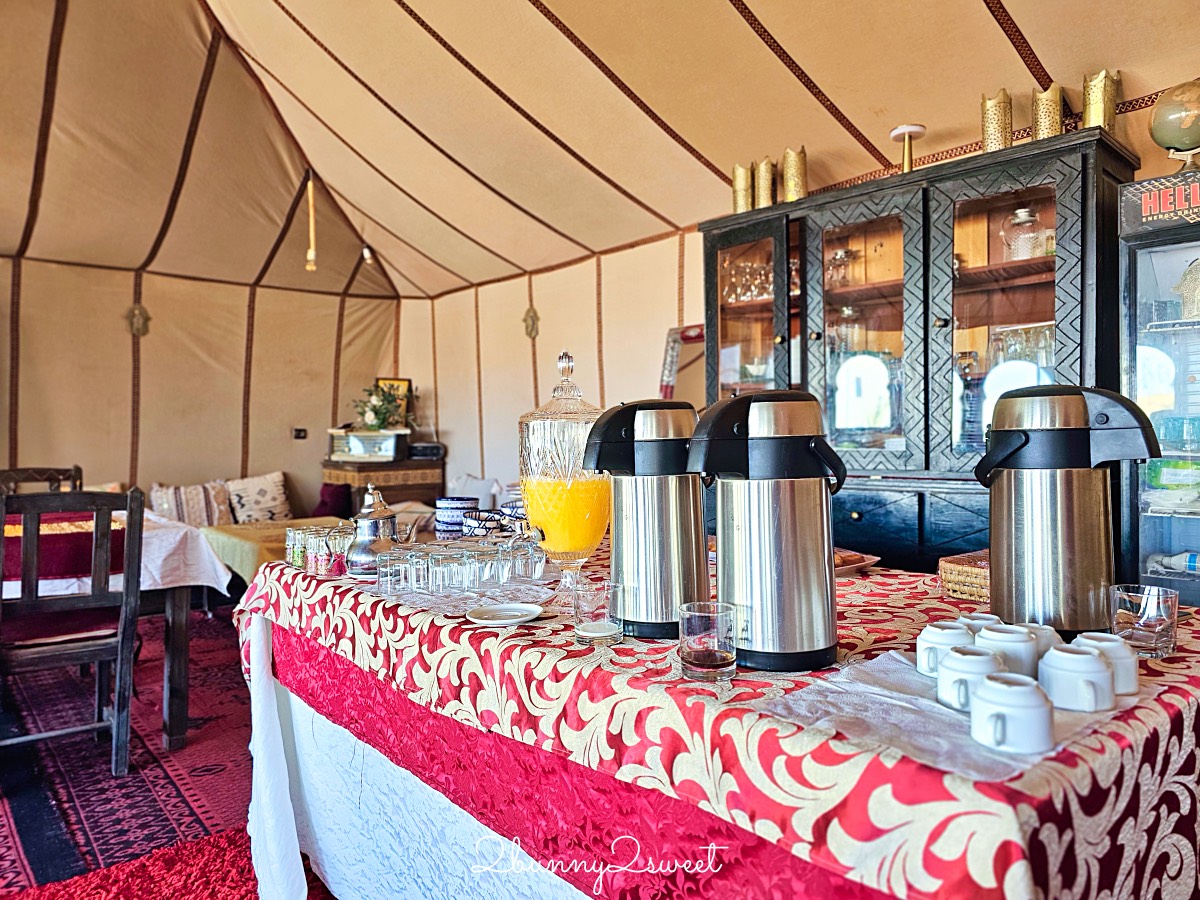 摩洛哥【撒哈拉魔力奢華帳篷營區 Sahara magic Luxury Camp】獨立衛浴、冷暖氣豪華沙漠帳篷開箱 @兔兒毛毛姊妹花
