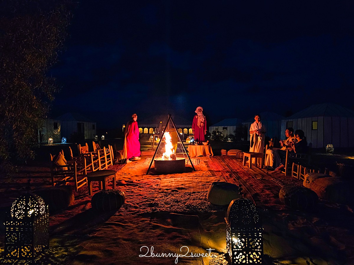 摩洛哥【撒哈拉魔力奢華帳篷營區 Sahara magic Luxury Camp】獨立衛浴、冷暖氣豪華沙漠帳篷開箱 @兔兒毛毛姊妹花