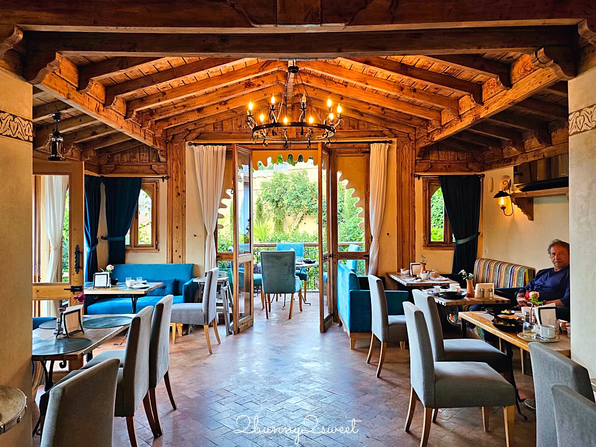 摩洛哥住宿【Dar Echchaouen Maison d’h&ocirc;tes & Riad】舍夫沙萬藍色山城裡最美泳池飯店 @兔兒毛毛姊妹花