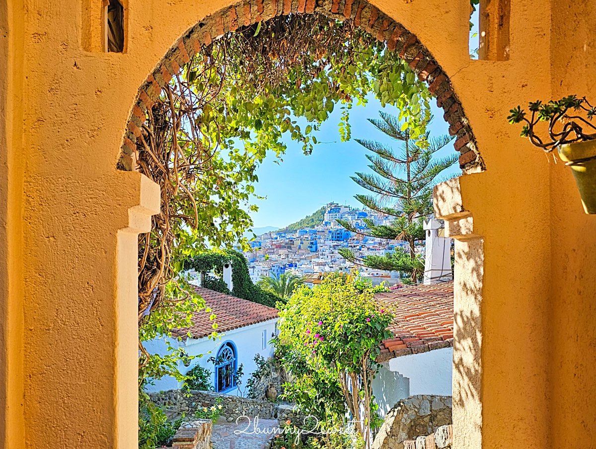 摩洛哥住宿【Dar Echchaouen Maison d’h&ocirc;tes & Riad】舍夫沙萬藍色山城裡最美泳池飯店 @兔兒毛毛姊妹花