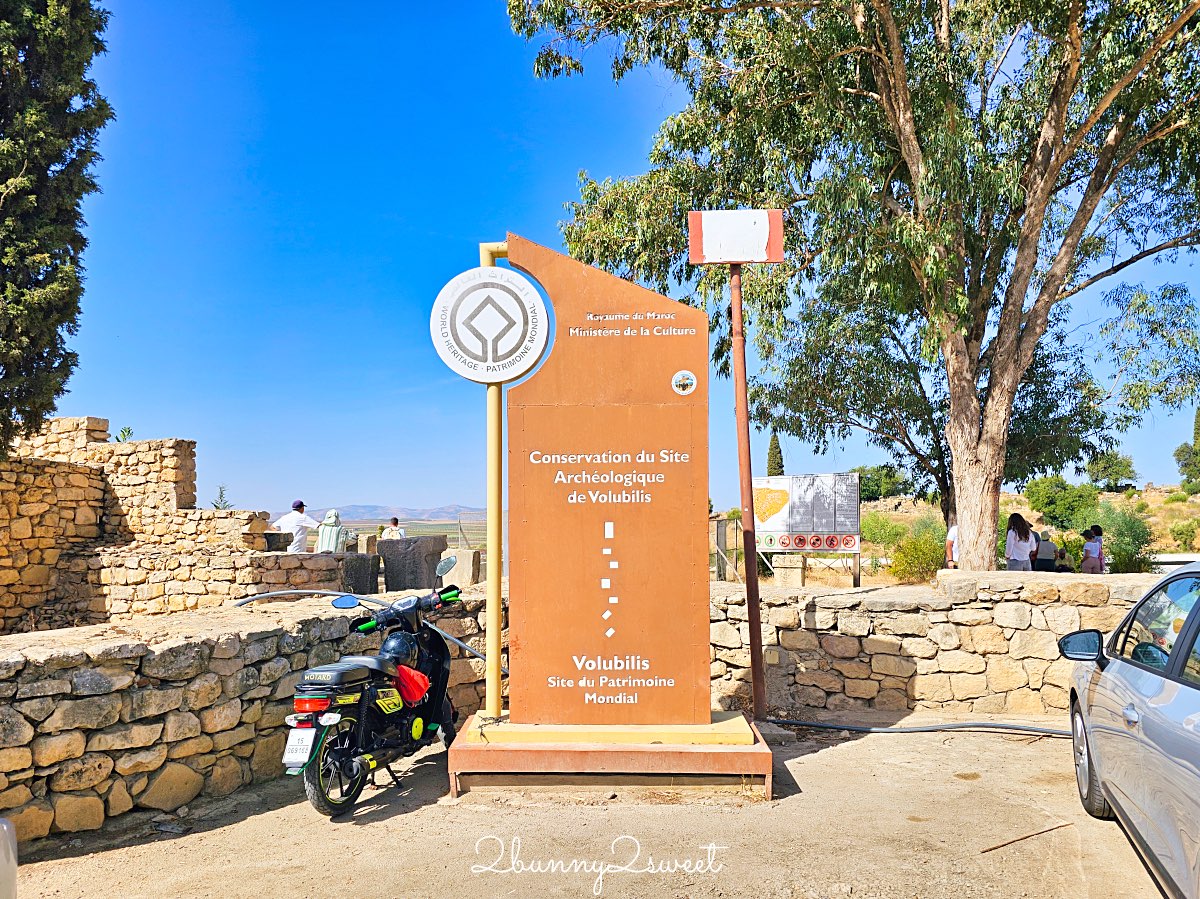 摩洛哥【瓦魯比利斯 Volubilis】千年古城奇蹟！世界遺產羅馬古城遺跡全攻略 @兔兒毛毛姊妹花