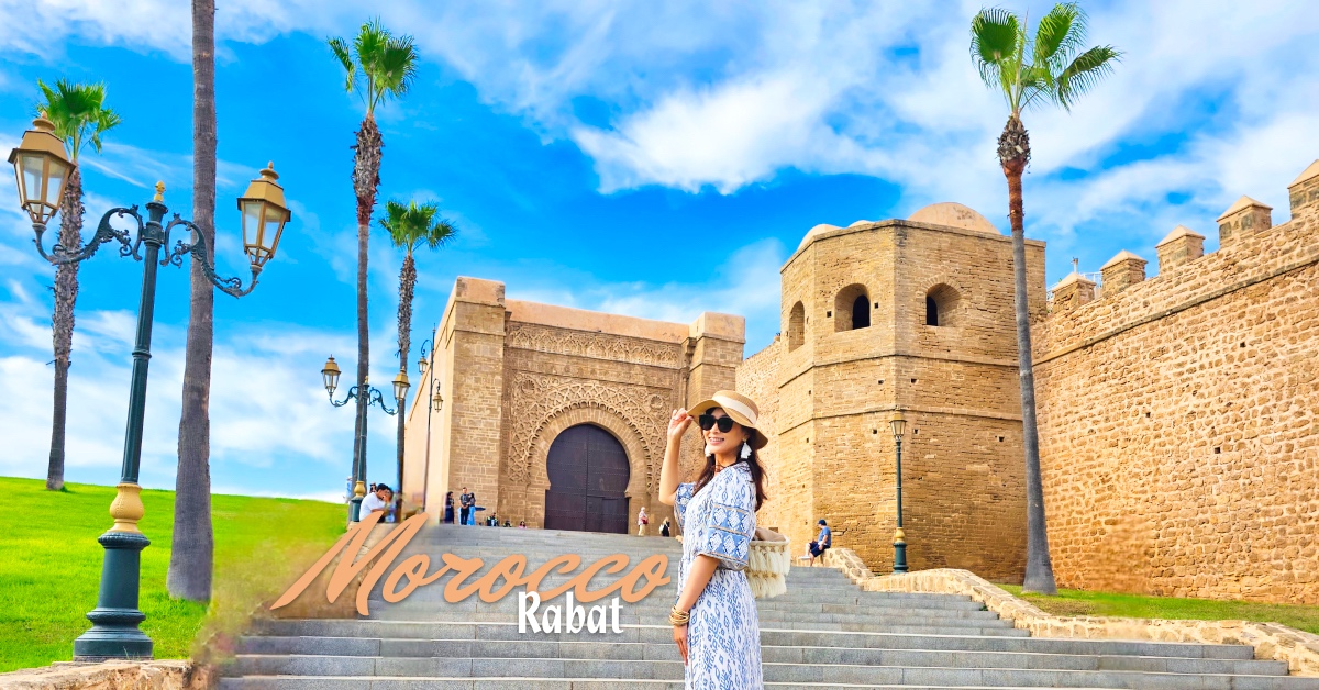 摩洛哥【拉巴特 Rabat】首都一日遊必訪景點：哈桑塔、穆罕默德五世陵墓、烏達雅城堡 @兔兒毛毛姊妹花