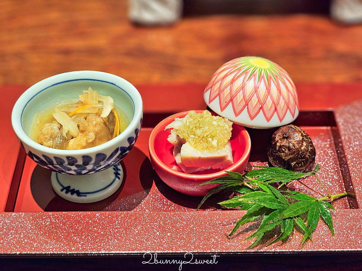 大阪美食【天婦羅天山】法善寺橫丁米其林等級天婦羅：現炸職人秀 &times; 嚴選旬味食材 &times; 二樓清酒吧 AWA 氛圍滿點！ @兔兒毛毛姊妹花