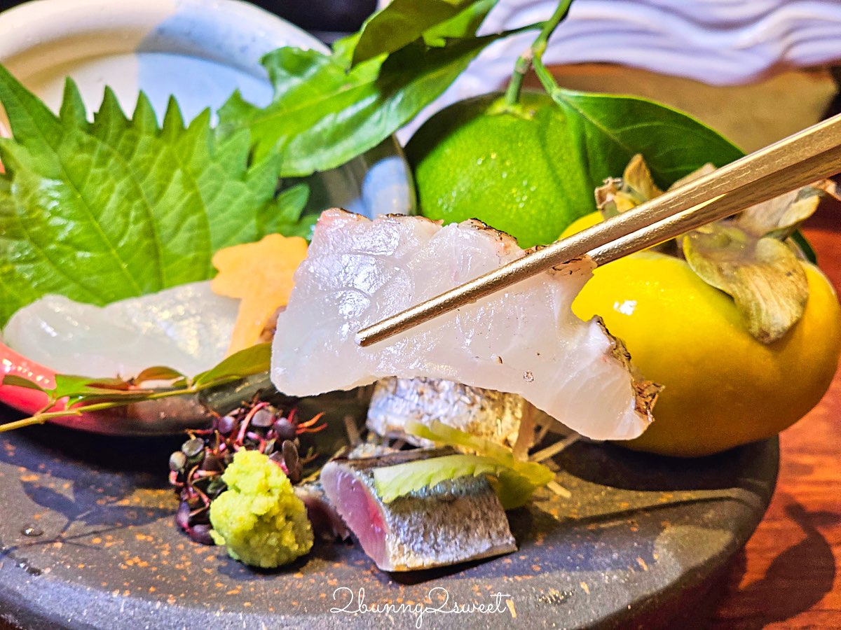 大阪美食【天婦羅天山】法善寺橫丁米其林等級天婦羅：現炸職人秀 &times; 嚴選旬味食材 &times; 二樓清酒吧 AWA 氛圍滿點！ @兔兒毛毛姊妹花