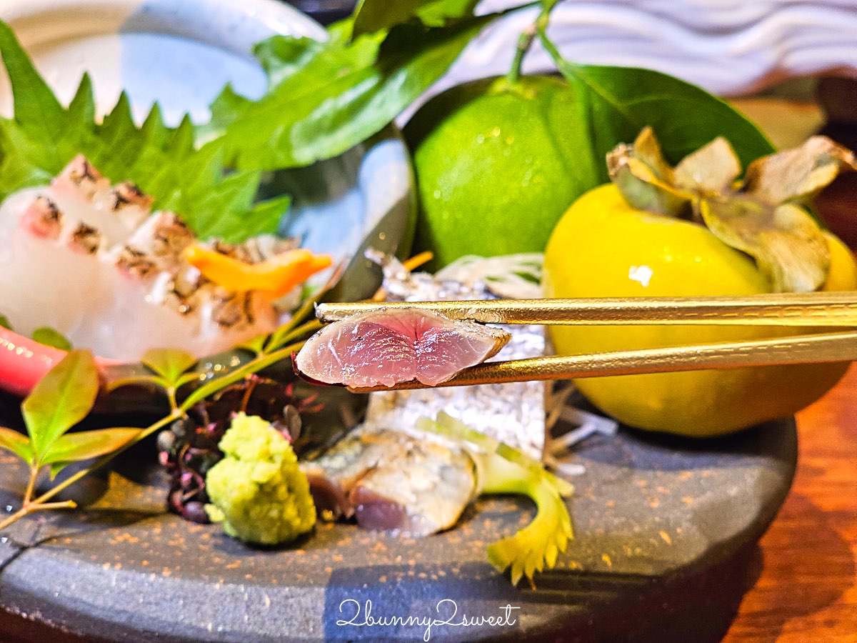 大阪美食【天婦羅天山】法善寺橫丁米其林等級天婦羅：現炸職人秀 &times; 嚴選旬味食材 &times; 二樓清酒吧 AWA 氛圍滿點！ @兔兒毛毛姊妹花