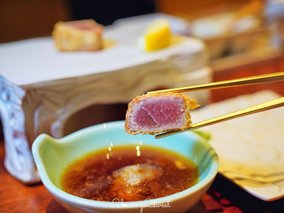 大阪美食【天婦羅天山】法善寺橫丁米其林等級天婦羅：現炸職人秀 &times; 嚴選旬味食材 &times; 二樓清酒吧 AWA 氛圍滿點！ @兔兒毛毛姊妹花