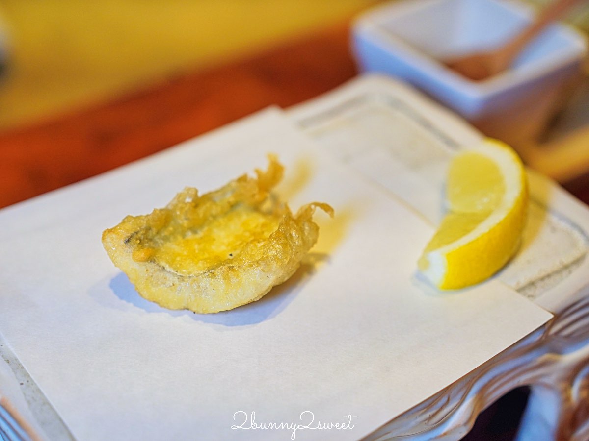 大阪美食【天婦羅天山】法善寺橫丁米其林等級天婦羅：現炸職人秀 &times; 嚴選旬味食材 &times; 二樓清酒吧 AWA 氛圍滿點！ @兔兒毛毛姊妹花