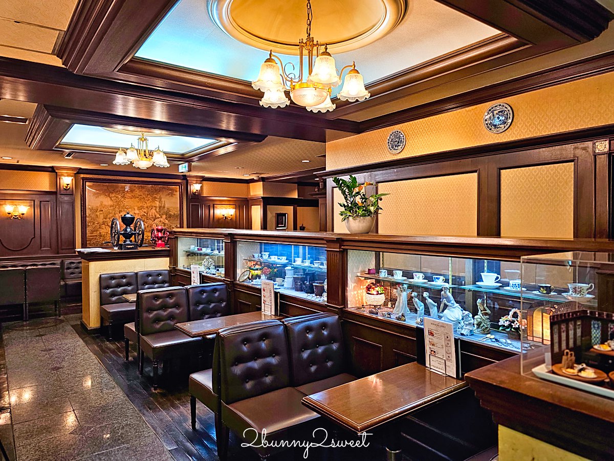 大阪美食【丸福珈琲店】昭和復古咖啡廳！香氣濃郁的深焙咖啡、厚蛋三明治與銅板鬆餅超經典 @兔兒毛毛姊妹花