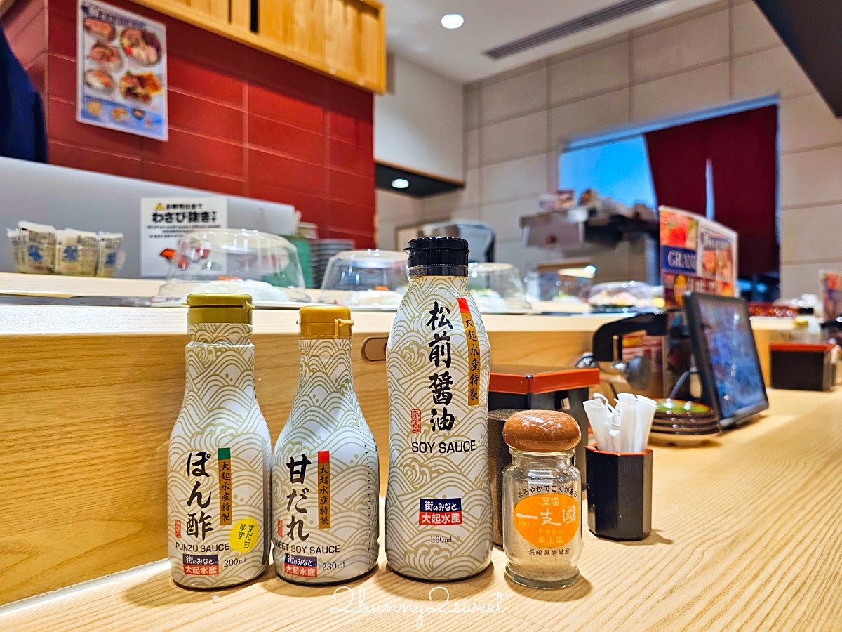 【大起水產迴轉壽司】大阪心齋橋平價壽司！100円起就能吃新鮮魚貨，平板點餐超方便 @兔兒毛毛姊妹花