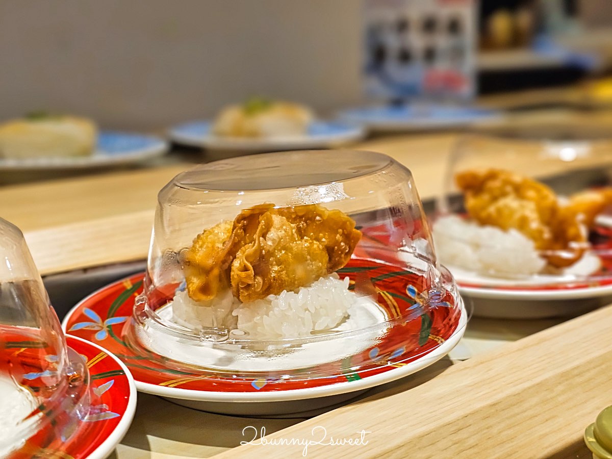 【大起水產迴轉壽司】大阪心齋橋平價壽司！100円起就能吃新鮮魚貨，平板點餐超方便 @兔兒毛毛姊妹花
