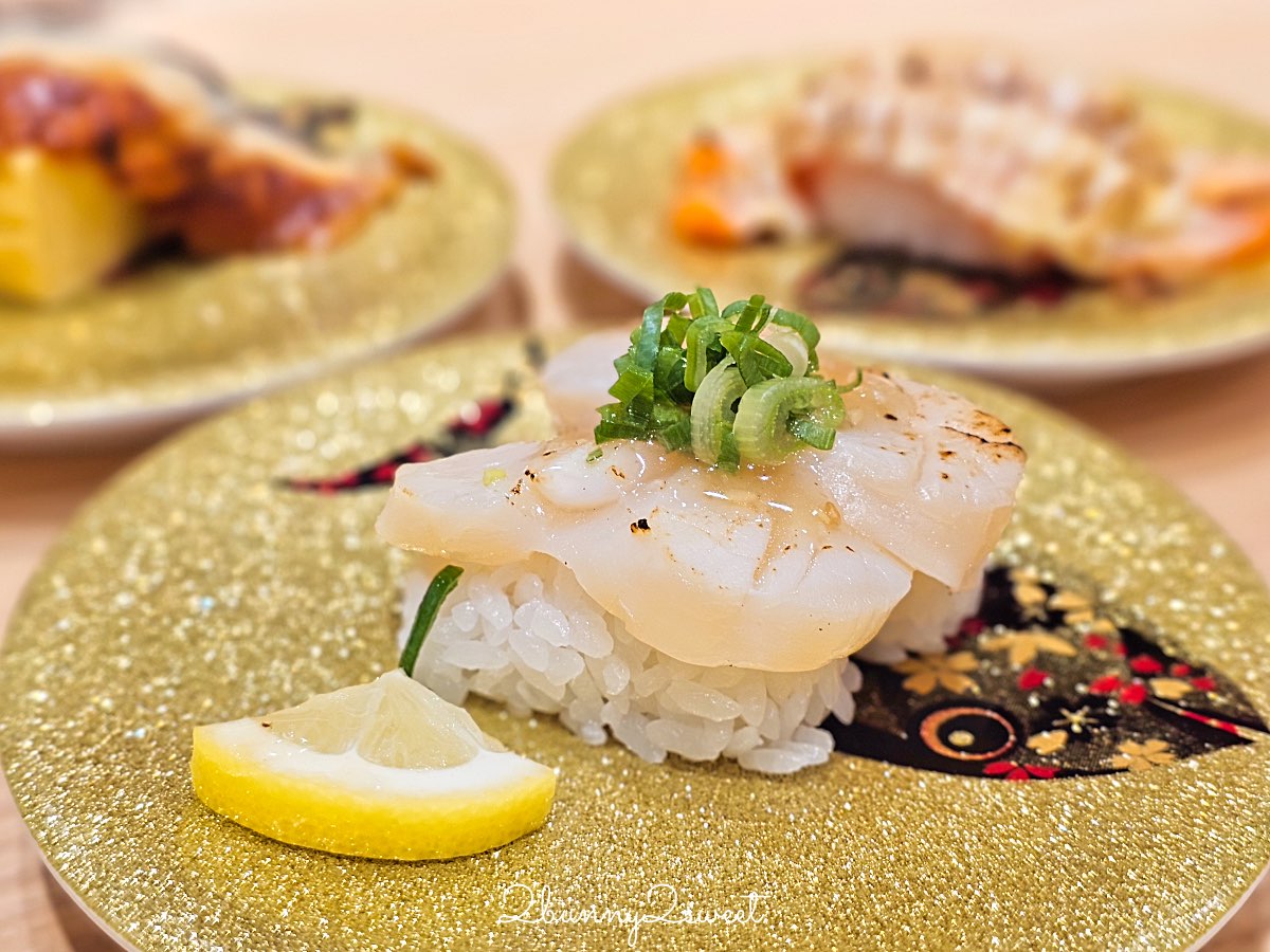 【大起水產迴轉壽司】大阪心齋橋平價壽司！100円起就能吃新鮮魚貨，平板點餐超方便 @兔兒毛毛姊妹花