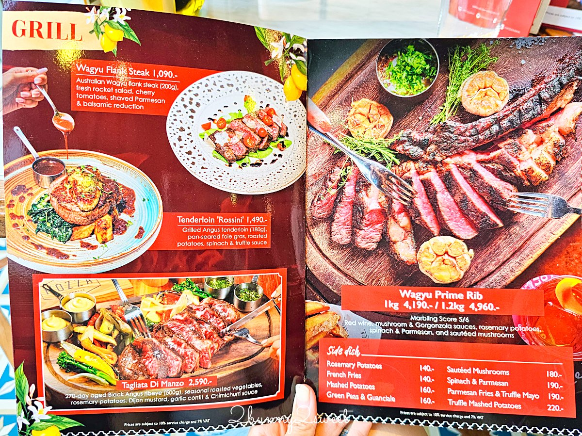 【MOZZA by Cocotte】曼谷 Dusit Central Park 高顏值義式餐廳，美拍環境＋人氣料理一次收集 @兔兒毛毛姊妹花