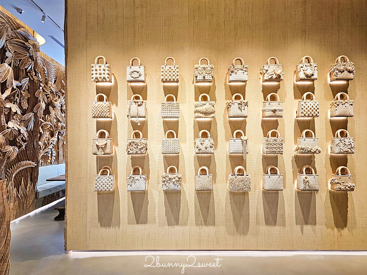 曼谷迪奧咖啡【Dior Gold House & Caf&eacute; Dior】夢幻藤編咖啡廳必點餐點與訂位攻略 @兔兒毛毛姊妹花