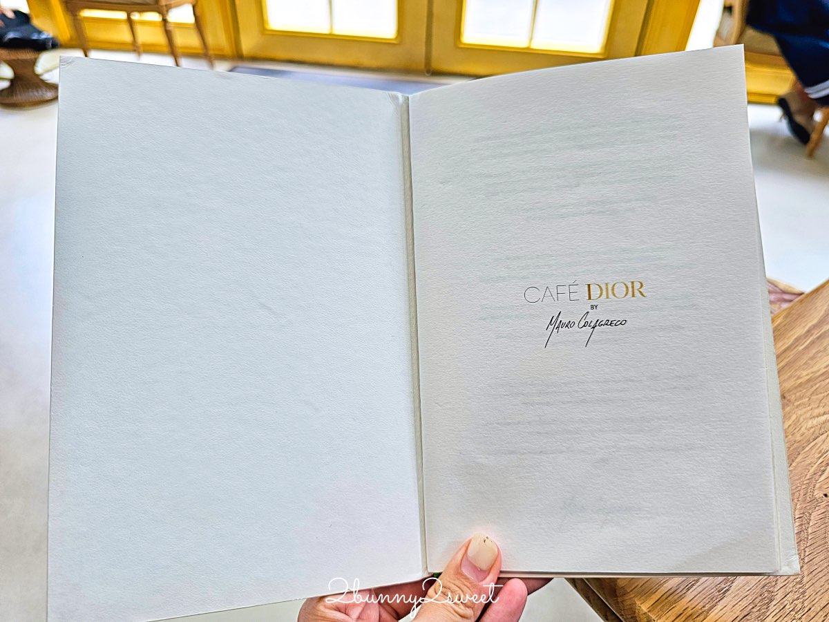 曼谷迪奧咖啡【Dior Gold House & Caf&eacute; Dior】夢幻藤編咖啡廳必點餐點與訂位攻略 @兔兒毛毛姊妹花