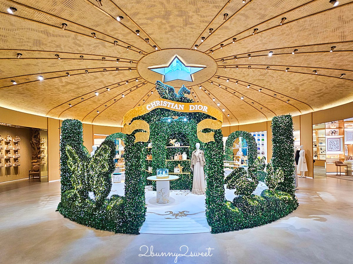 曼谷迪奧咖啡【Dior Gold House & Caf&eacute; Dior】夢幻藤編咖啡廳必點餐點與訂位攻略 @兔兒毛毛姊妹花