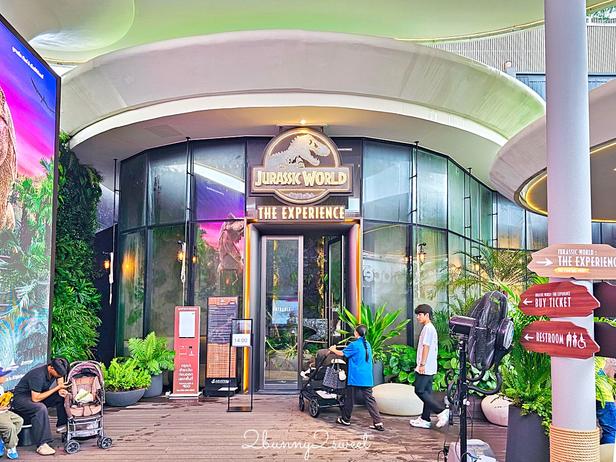 【曼谷侏羅紀世界 Jurassic World】沉浸式恐龍世界互動式冒險體驗，恐龍迷必訪！ @兔兒毛毛姊妹花