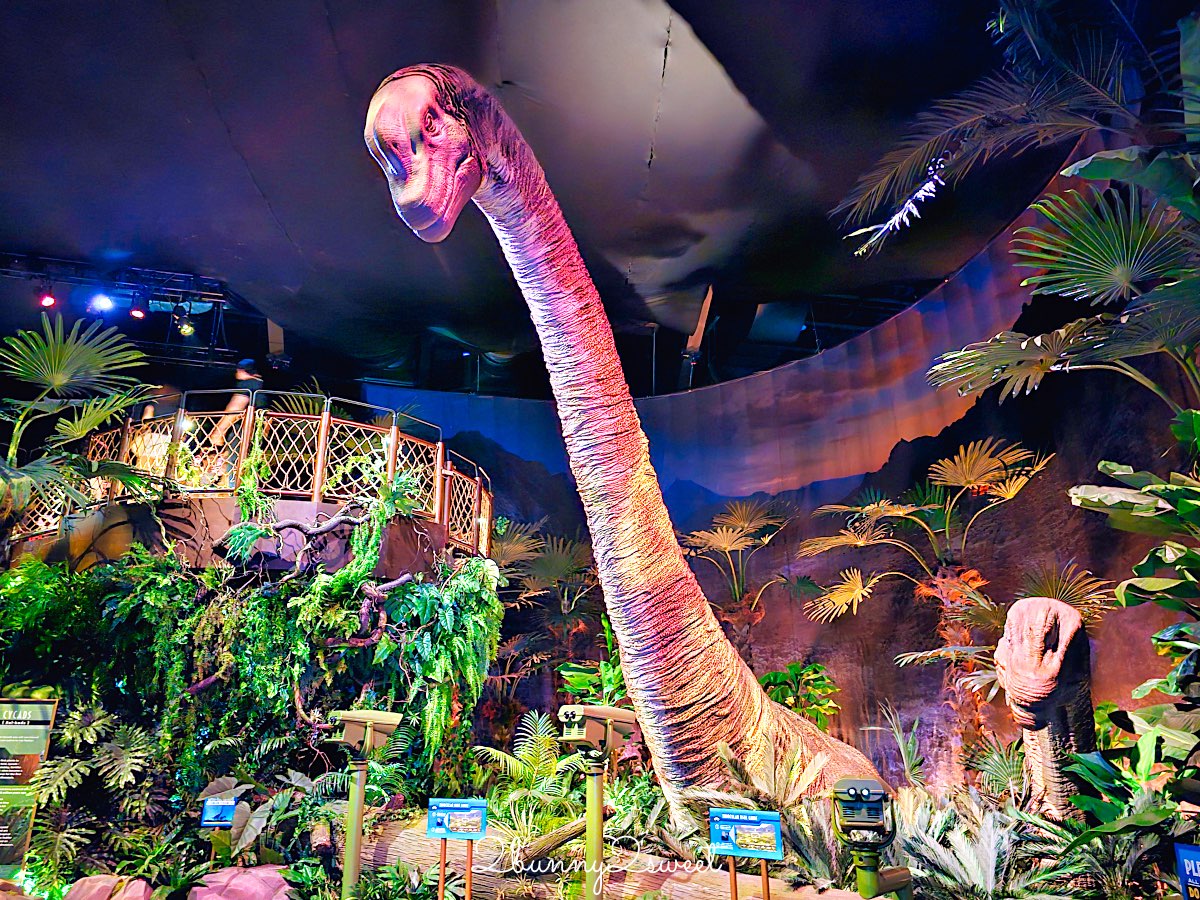【曼谷侏羅紀世界 Jurassic World】沉浸式恐龍世界互動式冒險體驗，恐龍迷必訪！ @兔兒毛毛姊妹花