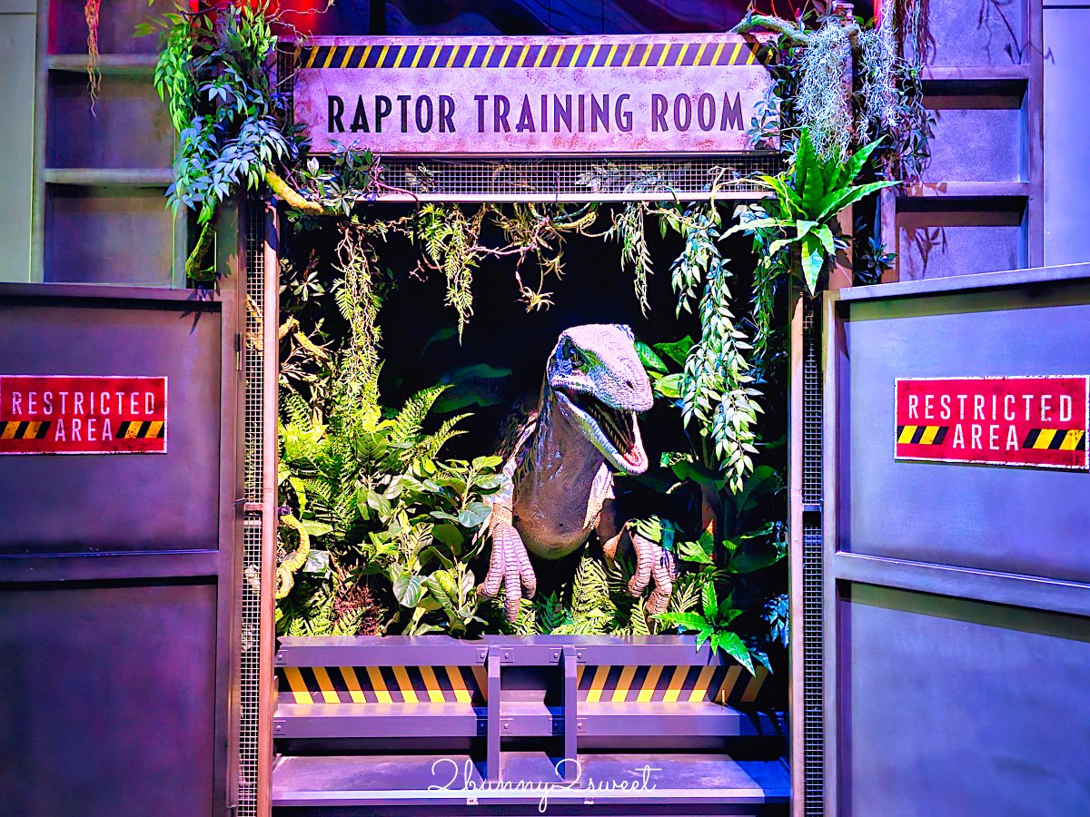 【曼谷侏羅紀世界 Jurassic World】沉浸式恐龍世界互動式冒險體驗，恐龍迷必訪！ @兔兒毛毛姊妹花