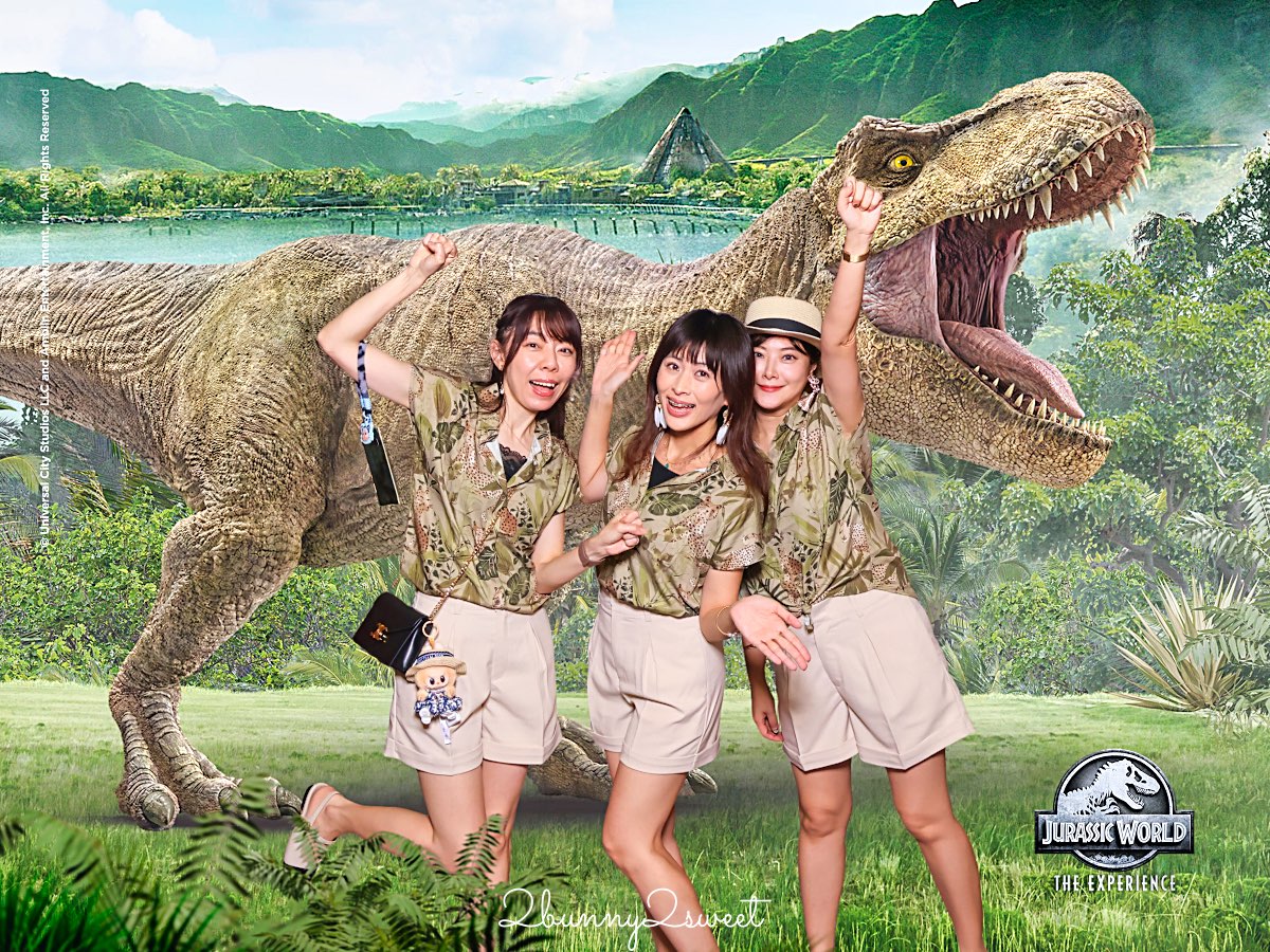 【曼谷侏羅紀世界 Jurassic World】沉浸式恐龍世界互動式冒險體驗，恐龍迷必訪！ @兔兒毛毛姊妹花