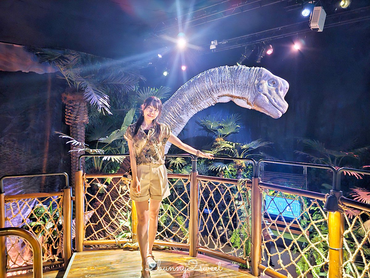【曼谷侏羅紀世界 Jurassic World】沉浸式恐龍世界互動式冒險體驗，恐龍迷必訪！ @兔兒毛毛姊妹花