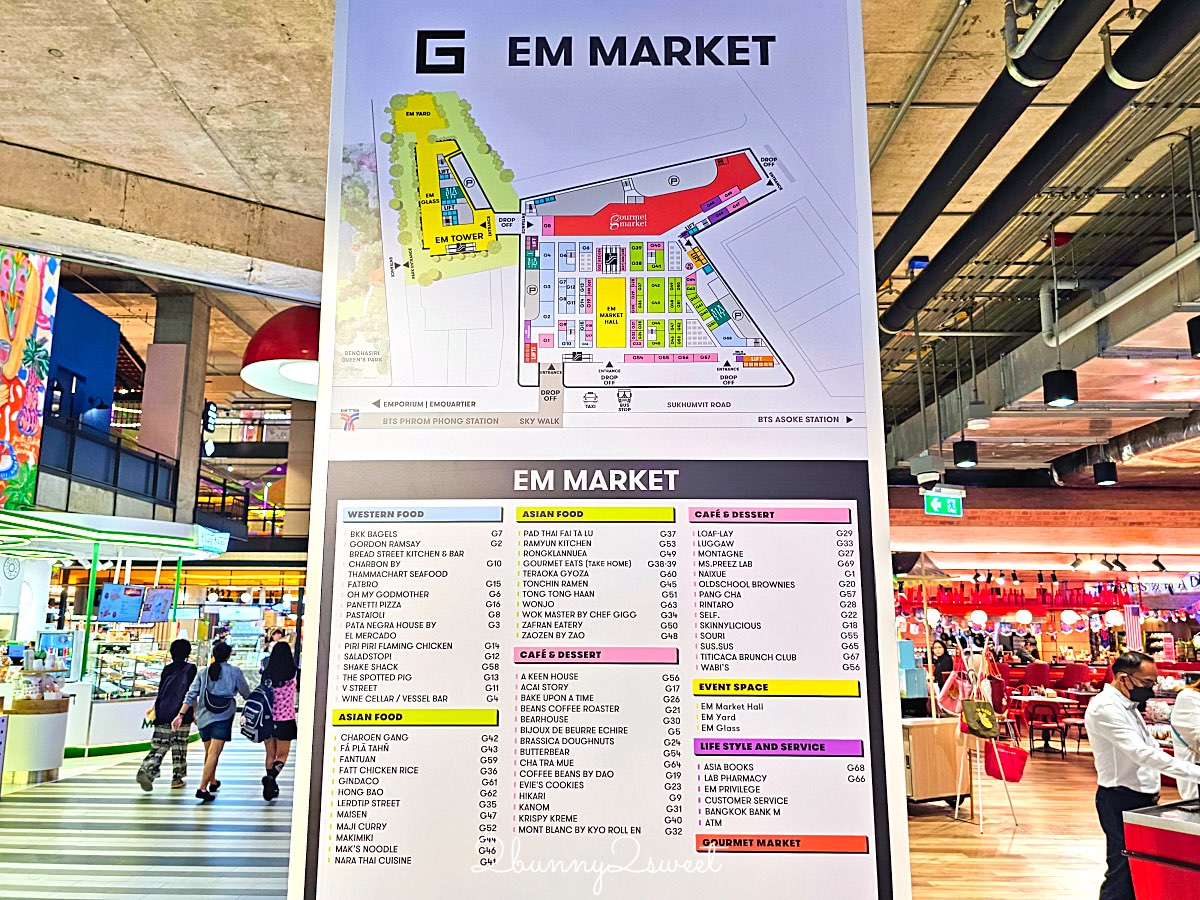 曼谷購物地標【EmSphere】全攻略：商場必逛亮點、品牌樓層介紹、交通方式懶人包 @兔兒毛毛姊妹花