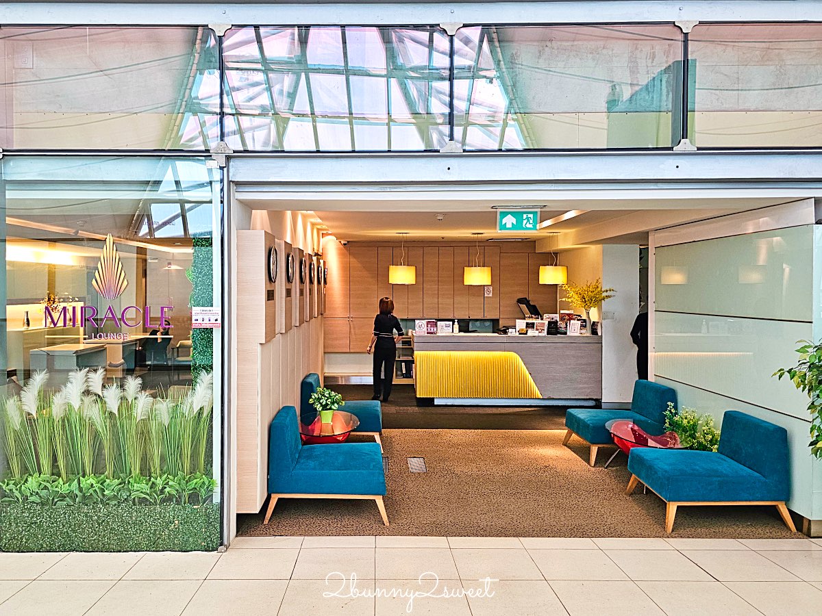 曼谷BKK機場JCB卡免費貴賓室【Miracle First Class Lounge】環境餐點實拍＋使用條件一次看懂 @兔兒毛毛姊妹花