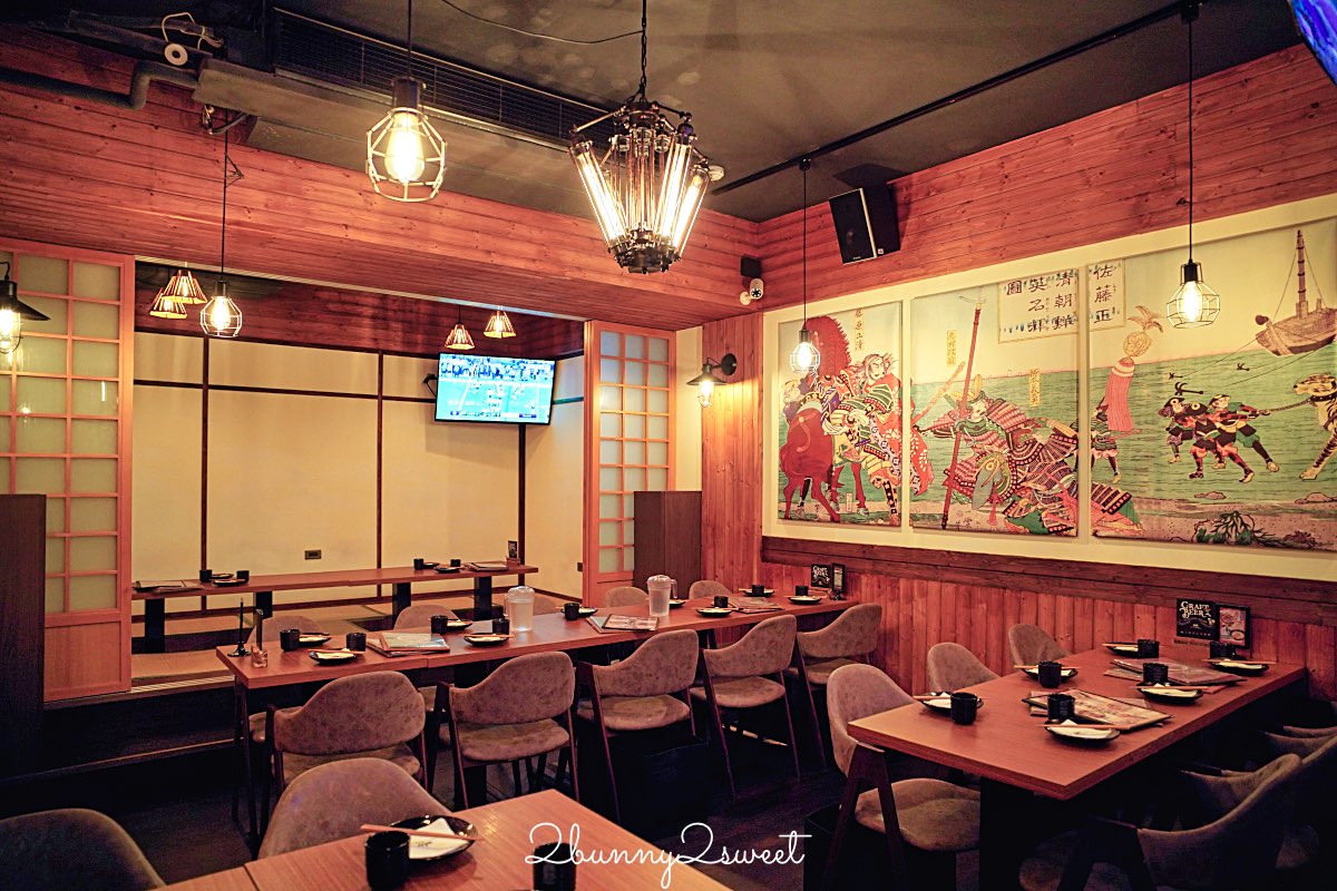 【ABV日式居酒館林口長庚店】林口長庚聚餐必吃居酒屋，稻草燒刺身 &times; 精釀啤酒300款！ @兔兒毛毛姊妹花