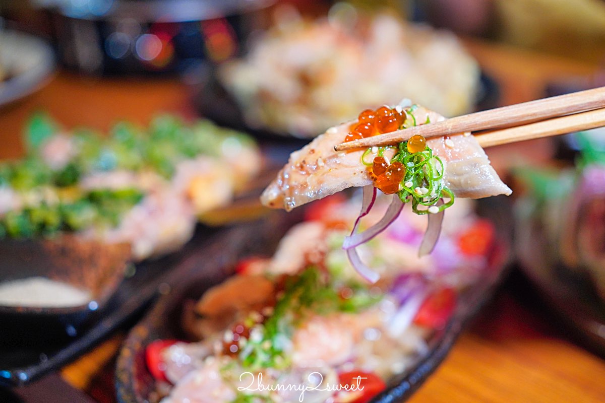【ABV日式居酒館林口長庚店】林口長庚聚餐必吃居酒屋，稻草燒刺身 &times; 精釀啤酒300款！ @兔兒毛毛姊妹花