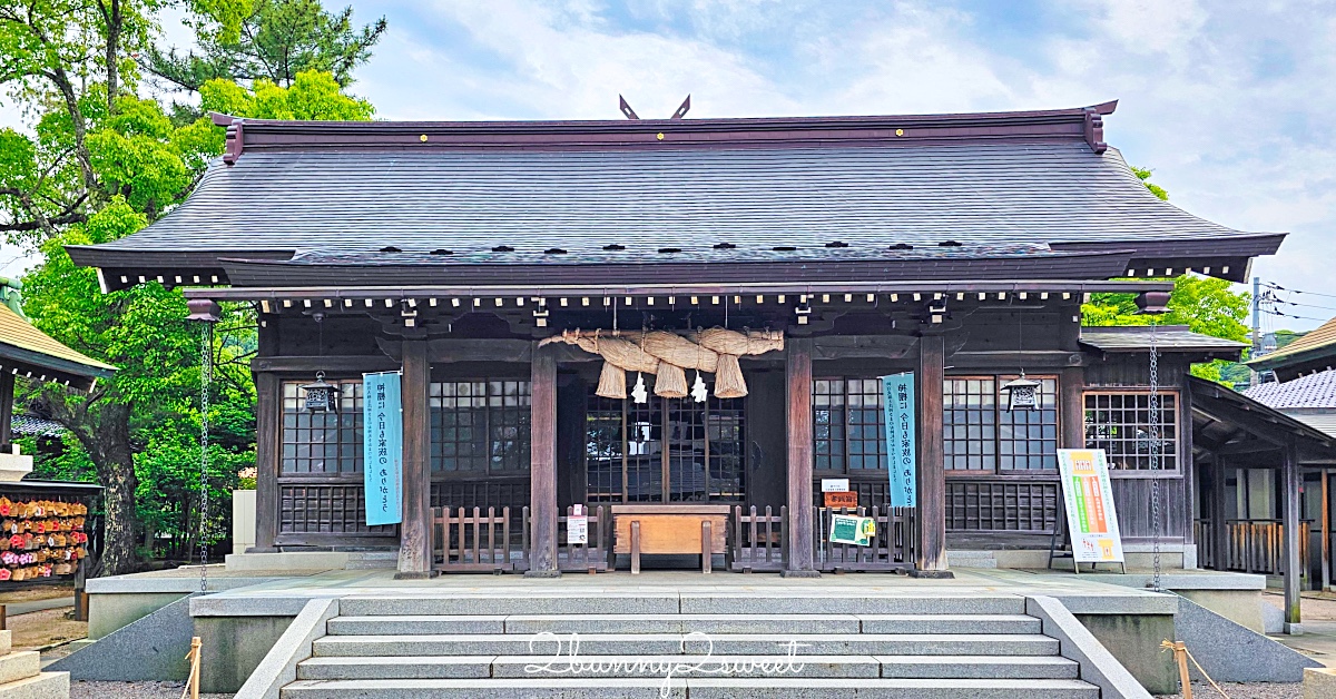 賀茂神社天滿宮｜鳥取米子必訪學業合格神社：百年木造殿堂、稻荷鳥居、限定御朱印一次看懂 @兔兒毛毛姊妹花
