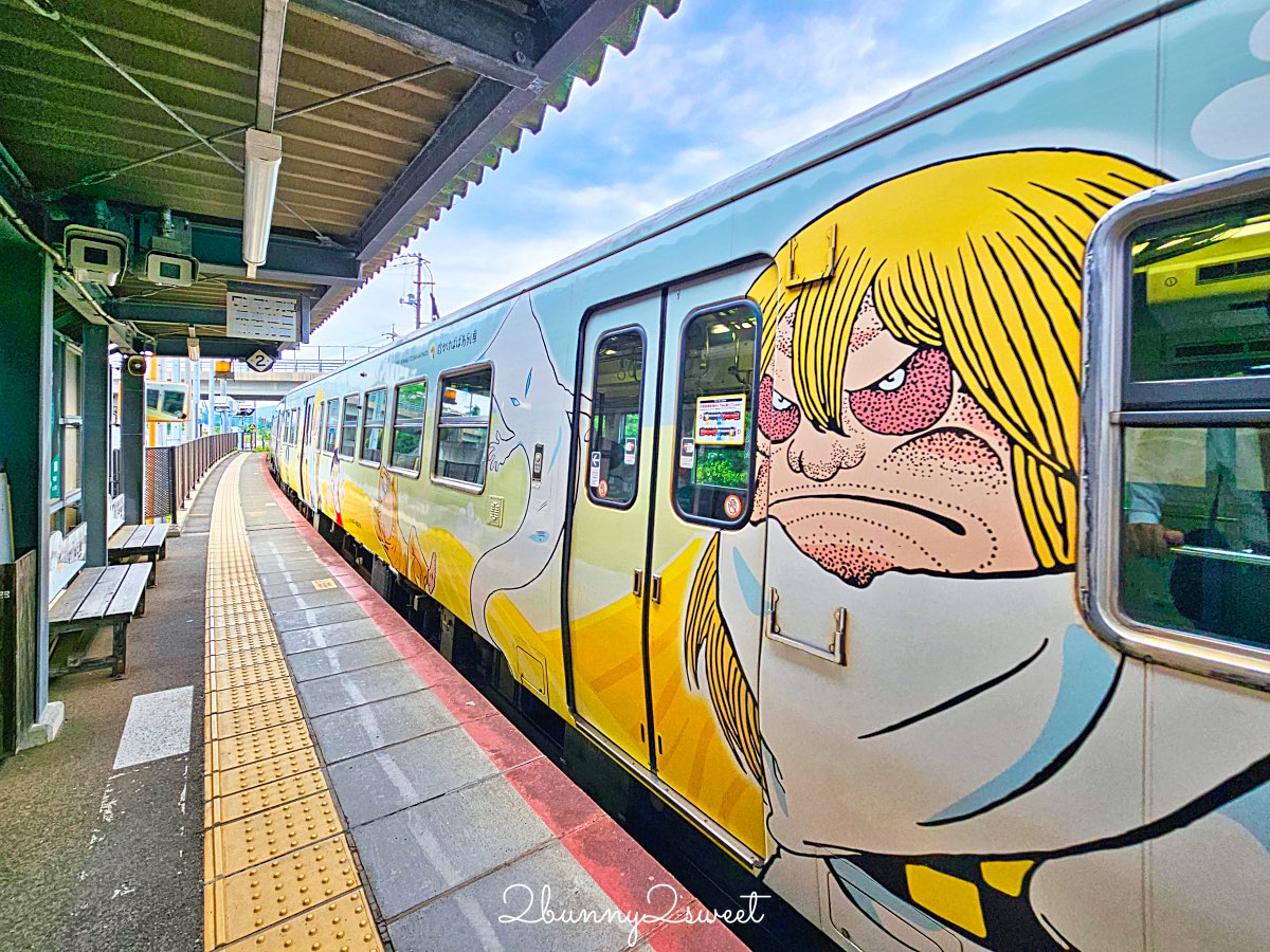 【JR境線鬼太郎列車】鳥取必搭妖怪主題列車、路線時間、三大車站、搭乘方式全攻略 @兔兒毛毛姊妹花
