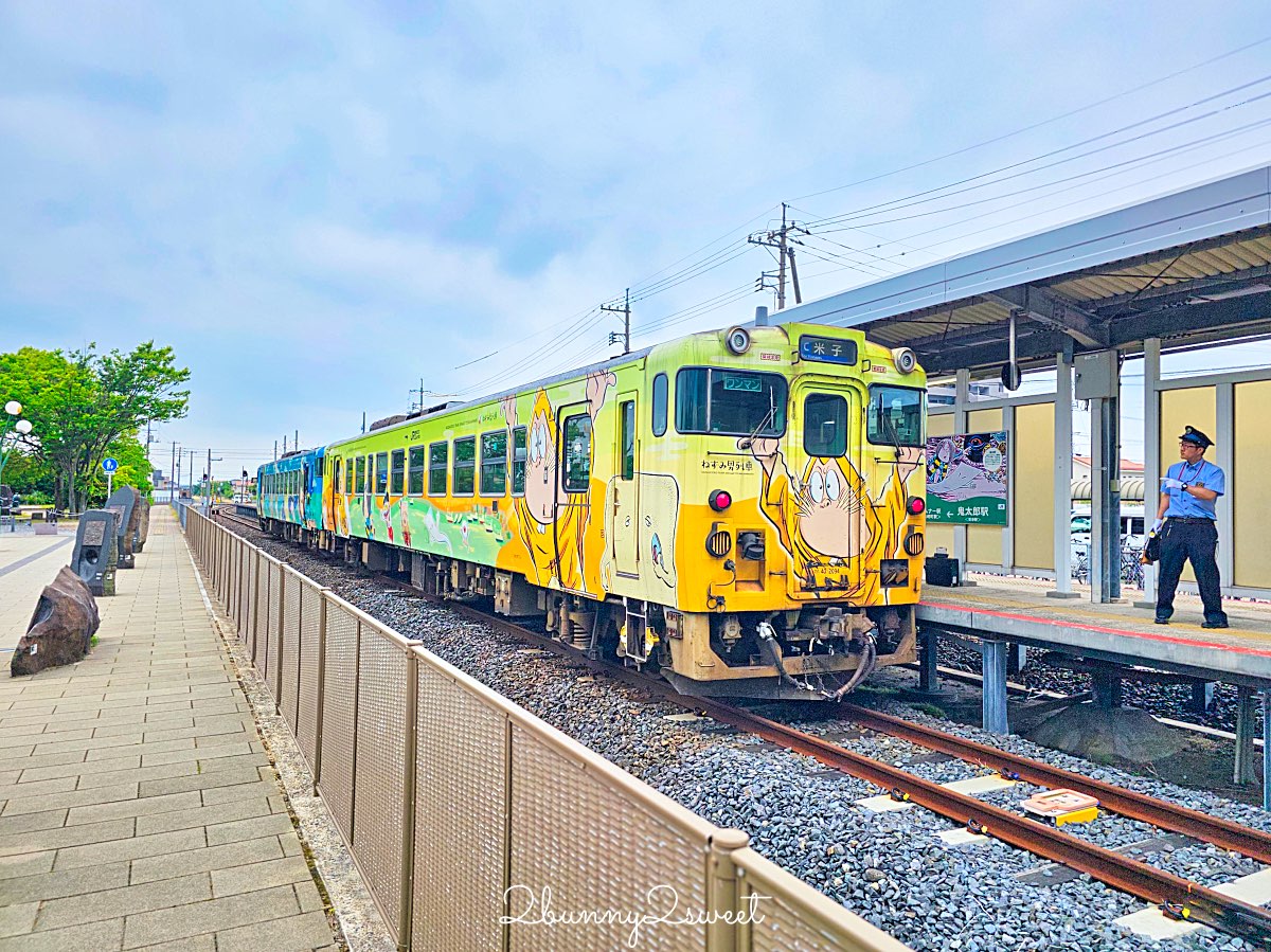 【JR境線鬼太郎列車】鳥取必搭妖怪主題列車、路線時間、三大車站、搭乘方式全攻略 @兔兒毛毛姊妹花