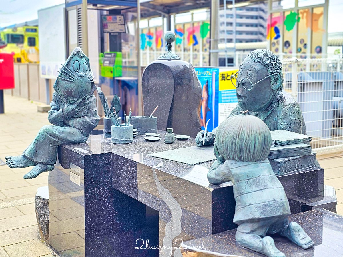 【鳥取境港一日遊】妖怪列車、水木茂大道、境港漁市～境港美食景點伴手禮全攻略 @兔兒毛毛姊妹花