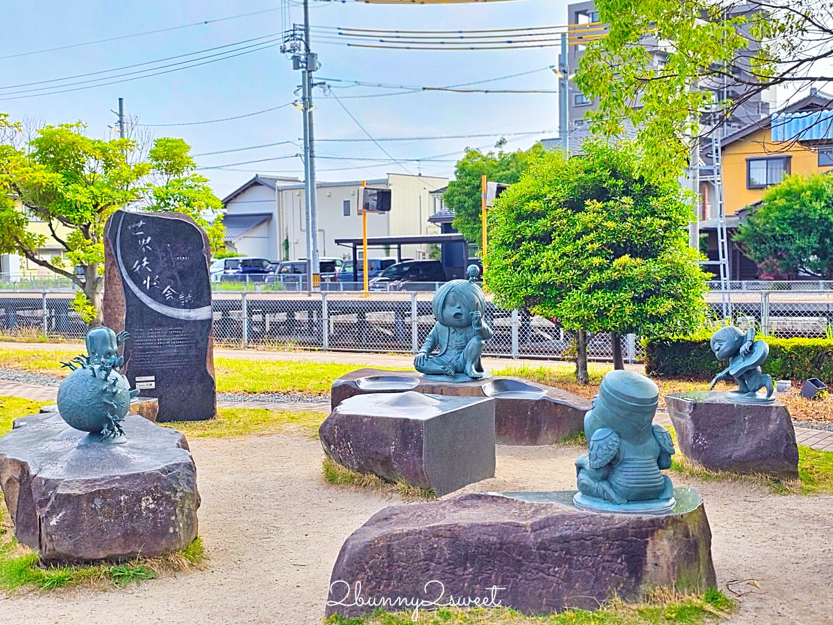 【鳥取境港一日遊】妖怪列車、水木茂大道、境港漁市～境港美食景點伴手禮全攻略 @兔兒毛毛姊妹花