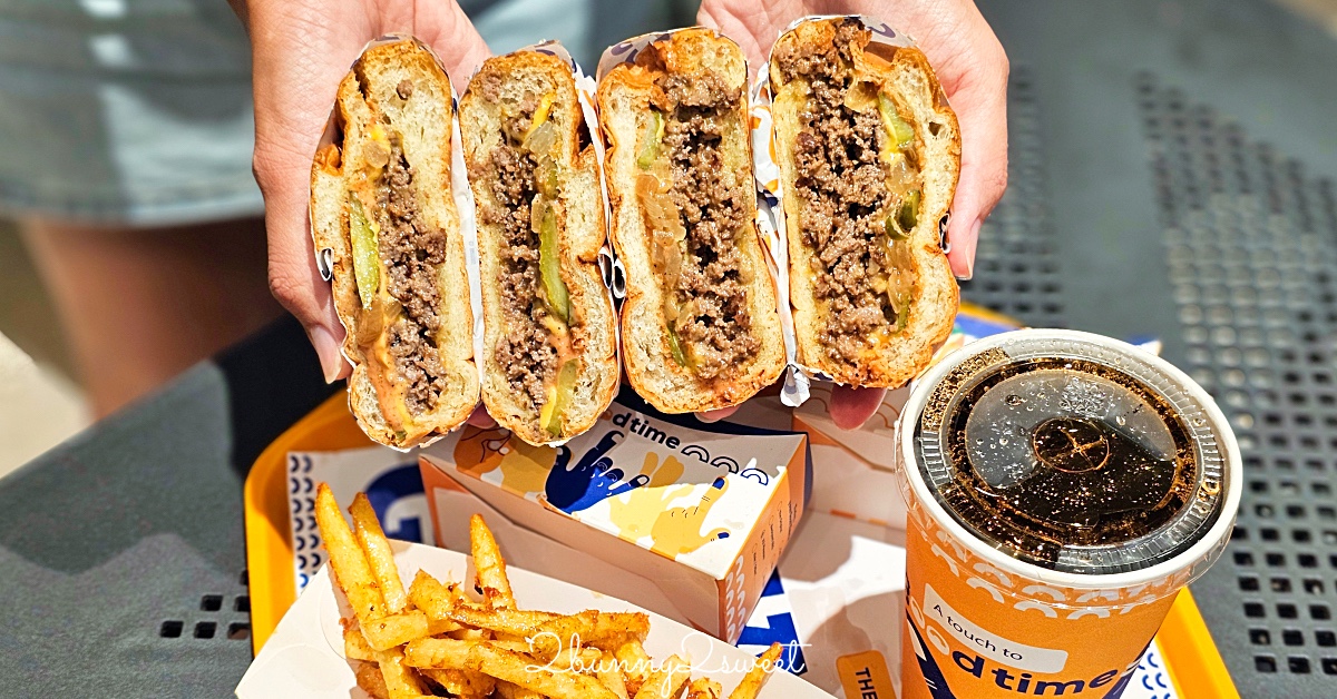 【河內美食】GoodTime Burger 漢堡專賣店開箱，Lotte Mall WestLake 必吃越南最好吃漢堡 @兔兒毛毛姊妹花