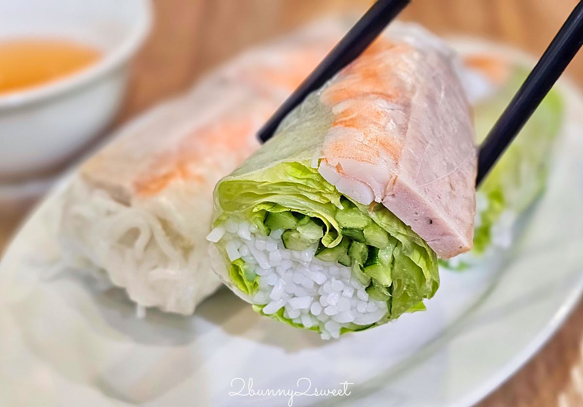 【古芝米線越南美食】台北民生社區美食～被整面綠牆包圍的道地越南河粉小店 @兔兒毛毛姊妹花