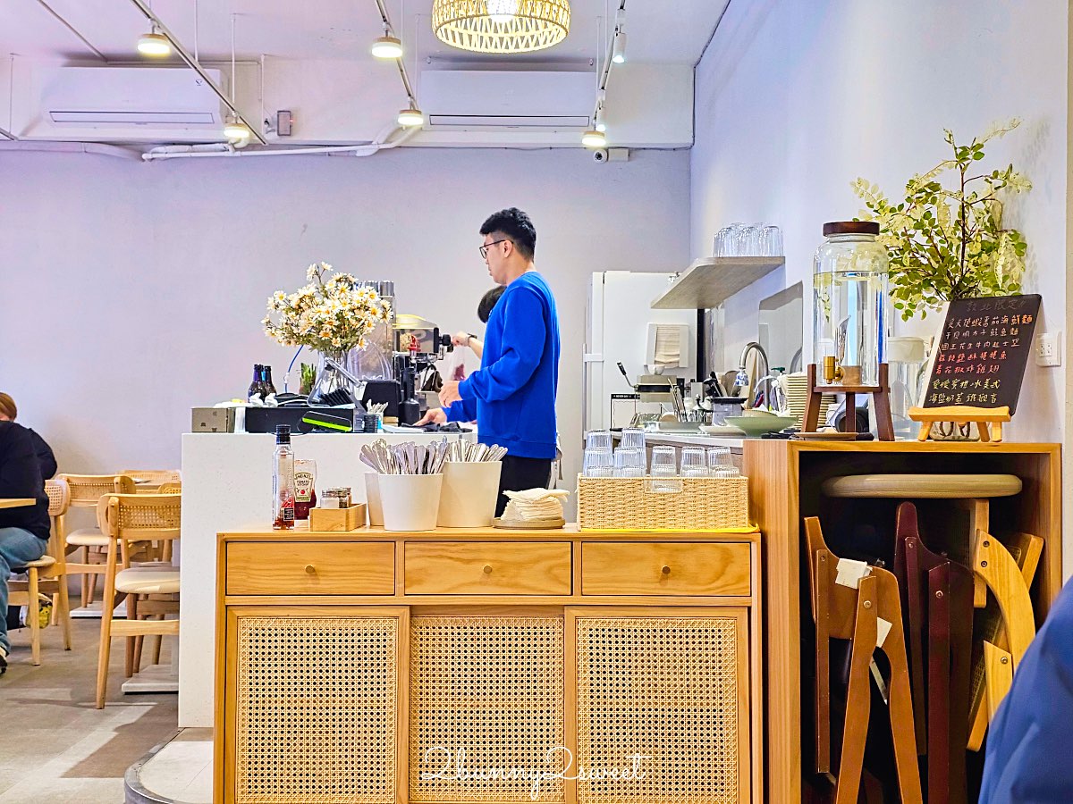 【青沐敦化店】台北小巨蛋美食推薦～人氣早午餐、義大利麵與燉飯，採光系咖啡館餐廳推薦 @兔兒毛毛姊妹花