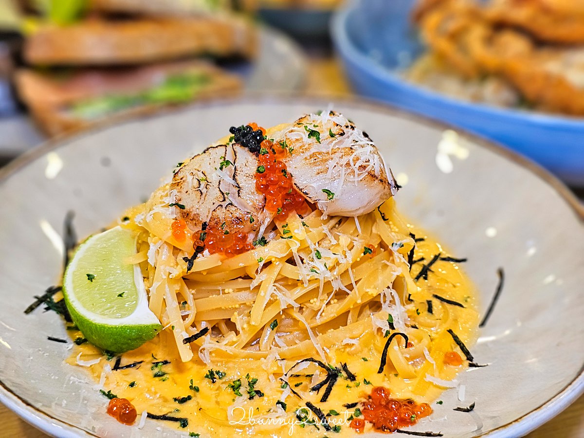 【青沐敦化店】台北小巨蛋美食推薦～人氣早午餐、義大利麵與燉飯，採光系咖啡館餐廳推薦 @兔兒毛毛姊妹花