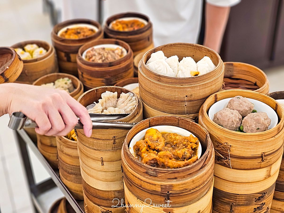【兄弟大飯店梅花廳】南京復興蒸籠推車港式飲茶，飯店級服務但價格超親民 @兔兒毛毛姊妹花