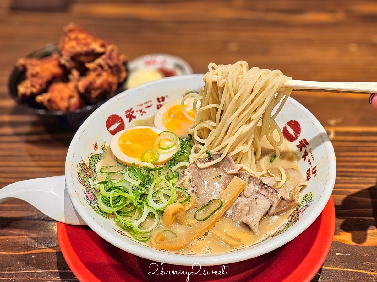 【天下一品】京都拉麵推薦：超濃こってり拉麵＋唐揚雞定食，一吃就記住的重口味系拉麵 @兔兒毛毛姊妹花