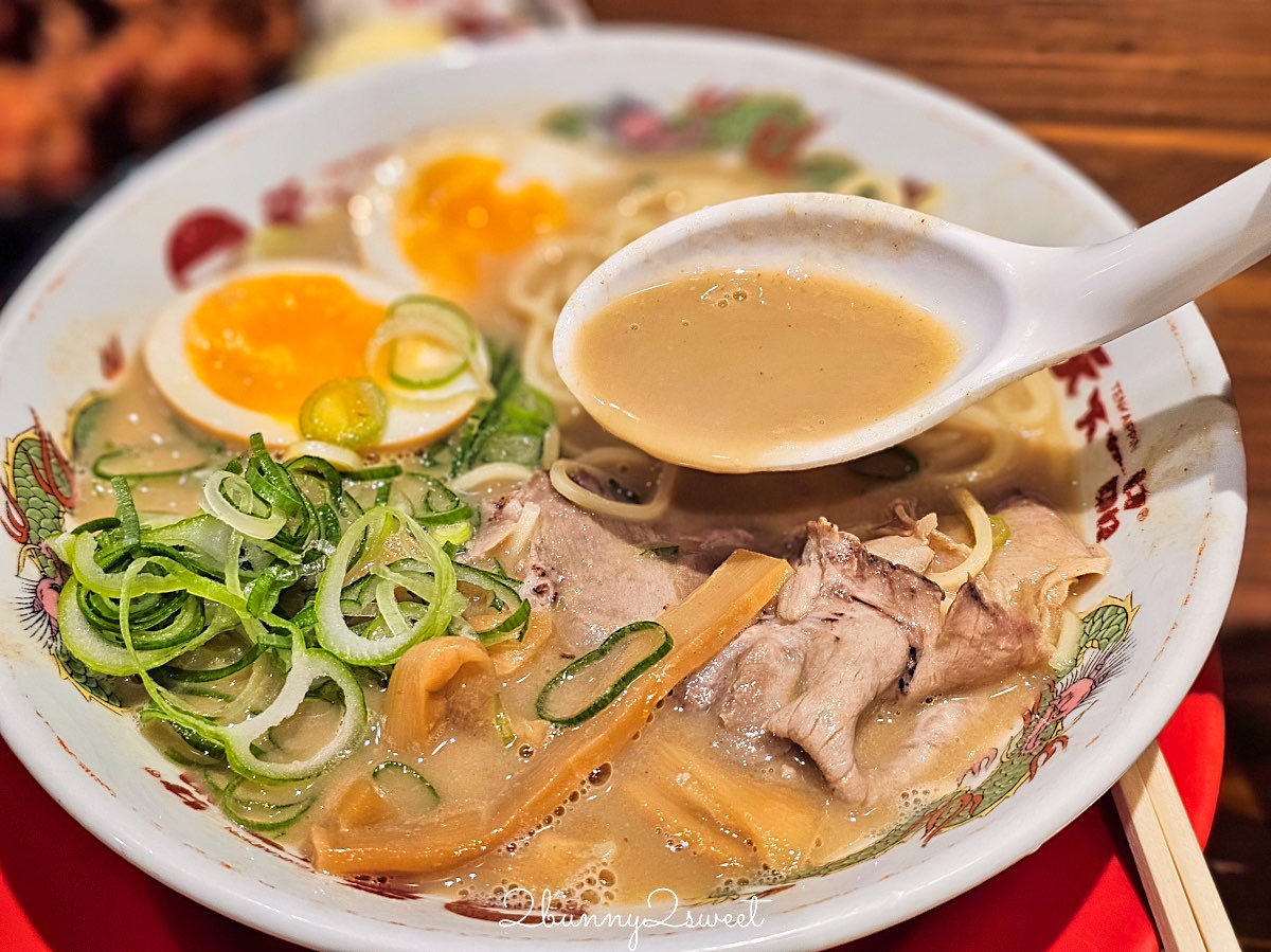 【天下一品】京都拉麵推薦：超濃こってり拉麵＋唐揚雞定食，一吃就記住的重口味系拉麵 @兔兒毛毛姊妹花