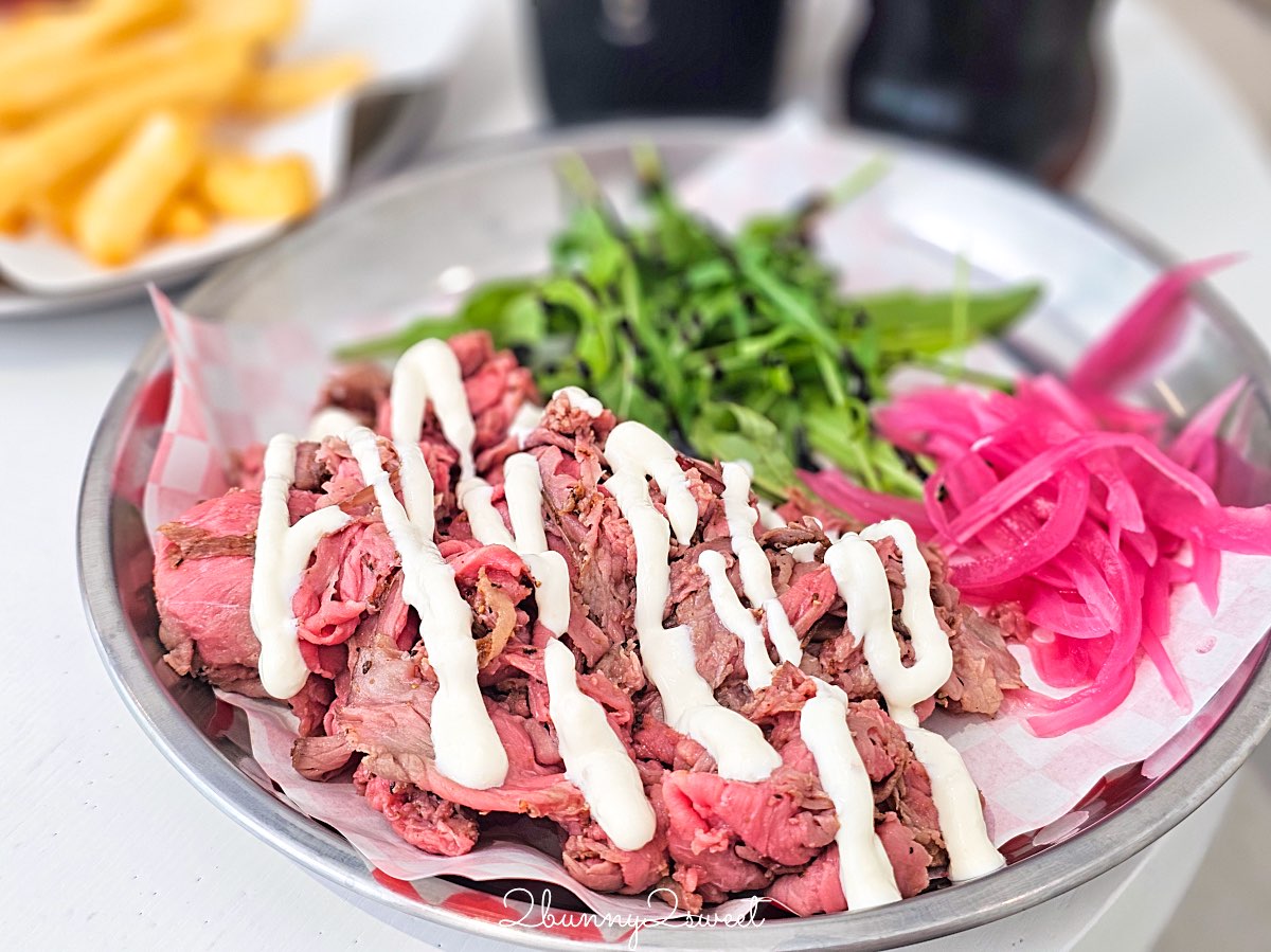 【WEDO | WE-DO burger 溫度漢堡】松山美食推薦！小巨蛋附近必吃燻烤牛胸肉漢堡、手撕肉系漢堡 @兔兒毛毛姊妹花