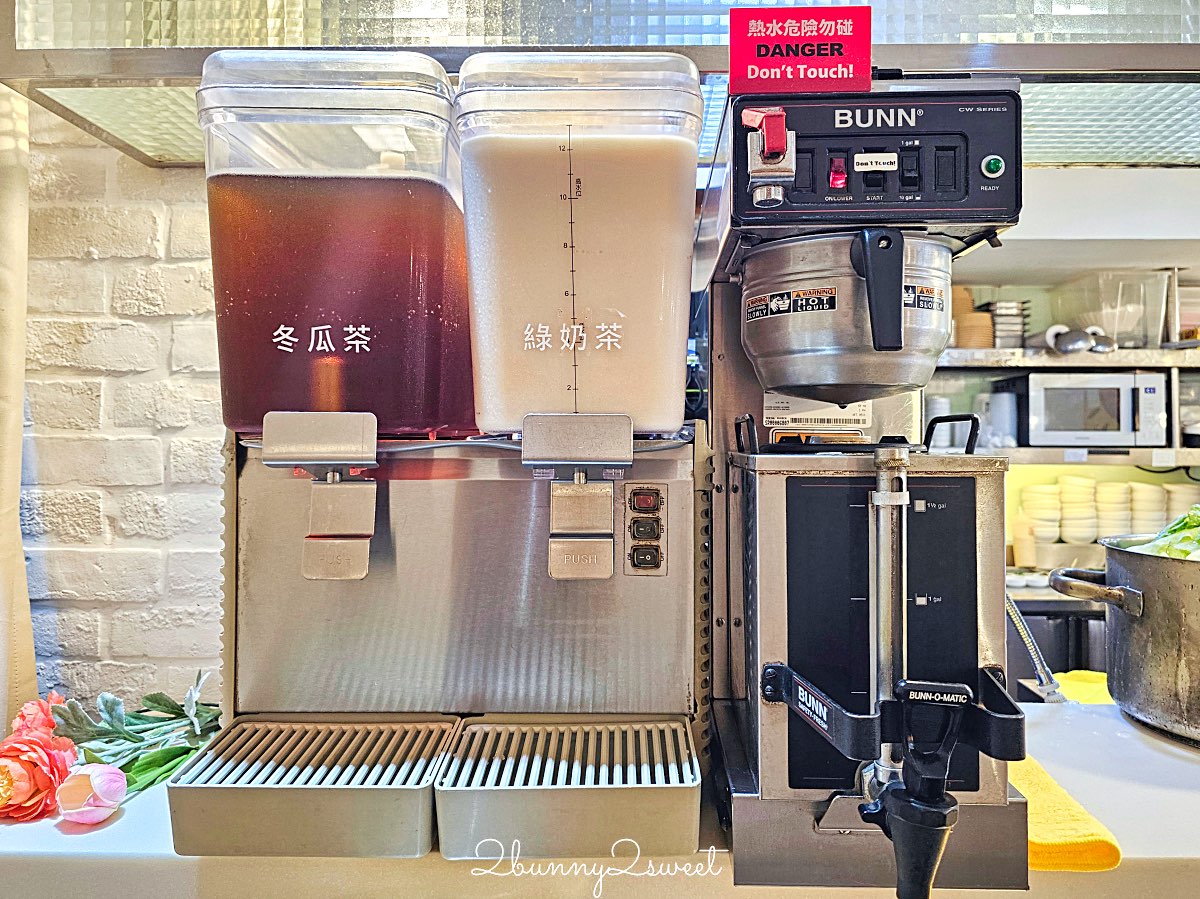 【敘。暖暖｜warm place】台北松山民生社區超人氣異國定食，招牌綠奶茶、冬瓜茶無限暢飲 (原櫻桃小鎮) @兔兒毛毛姊妹花