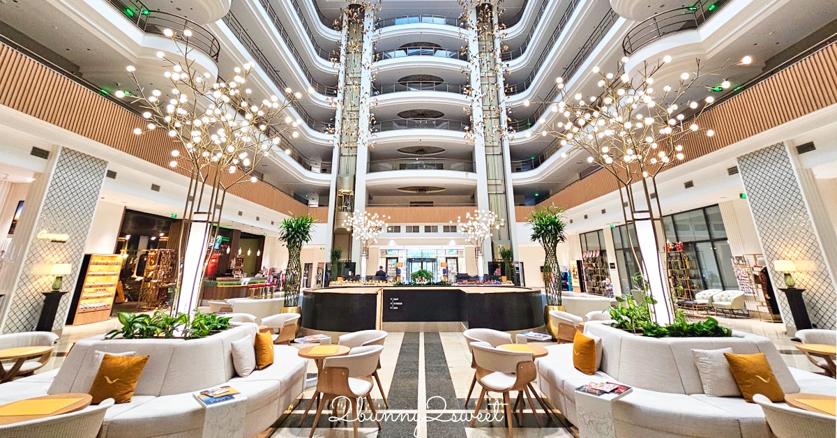 烏茲別克住宿【撒馬爾罕瑞享酒店 M&ouml;venpick Samarkand】交通便利、早餐超豐富的五星首選 @兔兒毛毛姊妹花